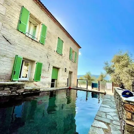 Le Presbytere Du Nebbiu Piscine Et Jacuzzi Vakantiehuis