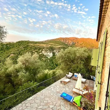 Tatil Evi Le Presbytere Du Nebbiu Piscine Et Jacuzzi
